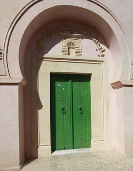 View of the old front door 