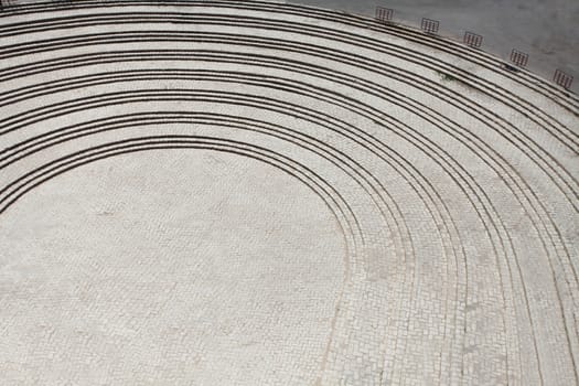 Coliseum, the ancient theater top view