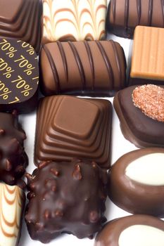 limp of chocolates of various kinds very appreciated at the time of the festivals of Christmas