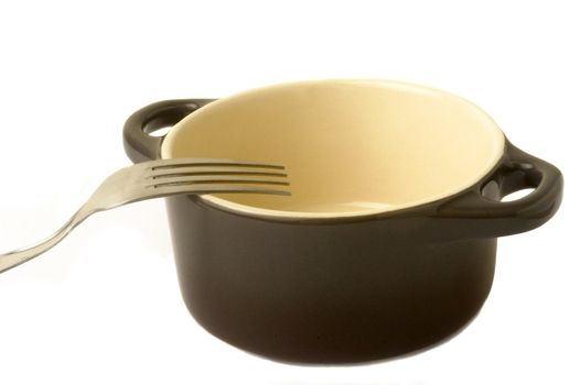 Mini casseroles individual which makes it possible individually to simmer a dish while adding an original character to the presentation.