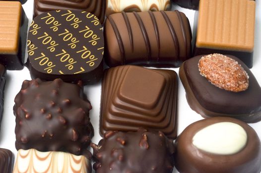 limp of chocolates of various kinds very appreciated at the time of the festivals of Christmas