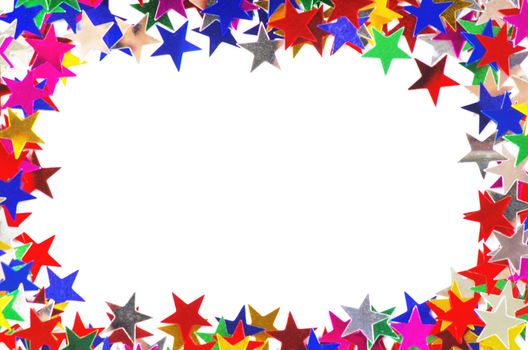 Colored stars background for your text on photo, and other.