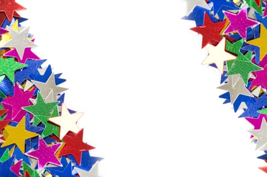 Colored stars background for your text on photo, and other.