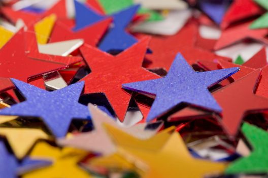 Colored stars background