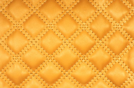 Sepia picture of genuine leather upholstery