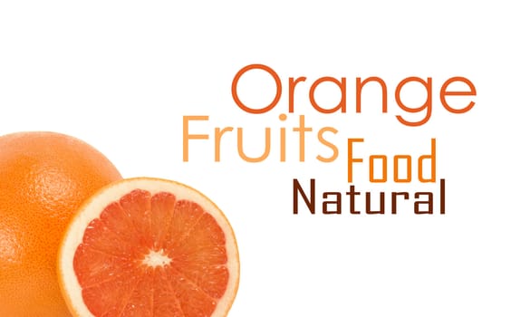 One and half oranges