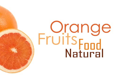 One and half oranges