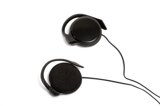 earphones isolated on white
