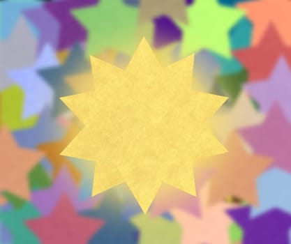 background of paper from the stars with a space for Your text