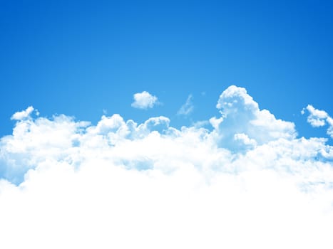 blue sky background