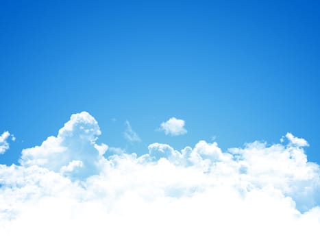 blue sky background