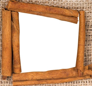 cinnamon sticks frame