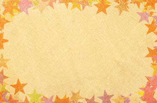 Abstract background with stars