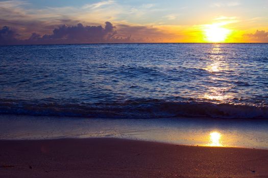 sunset over boca grande, florida