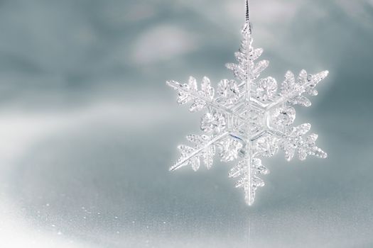 Snowflake Holiday Background