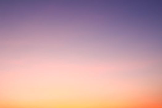 Sunset sky background.