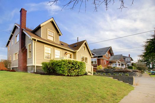 Beautifully restored old craftsman style home.