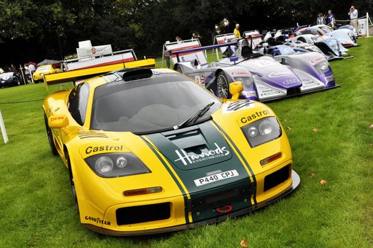 A McLaren F1 racing car at Chelsea AutoLegends 2011