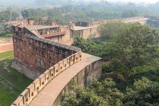 Agra Fort Tourist Destination in India