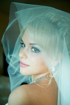 Portrait of a beautiful bride