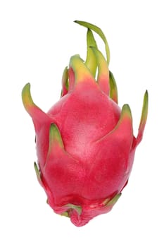 Dragon fruit isolated on white background