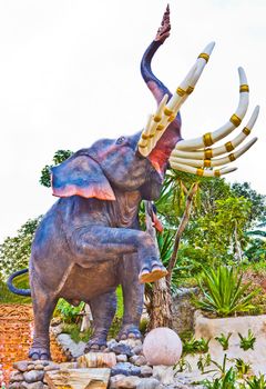 elephant statue 8 ivory The thai fairy