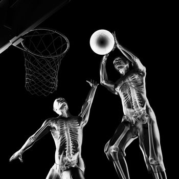 basketball game player made in 3D