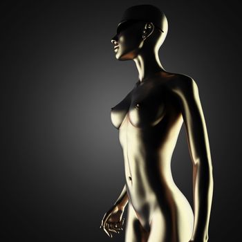 golden woman