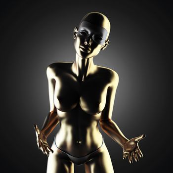golden woman