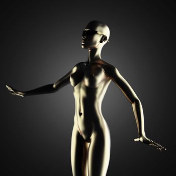 golden woman