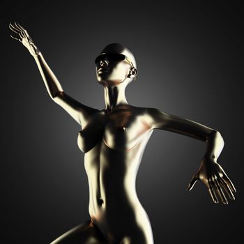 golden woman