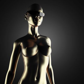 golden woman