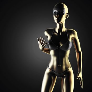 golden woman