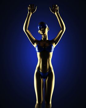 golden woman