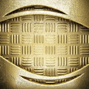 golden background made in 3D