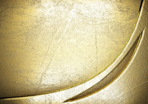 golden background made in 3D