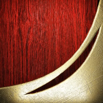 golden background made in 3D