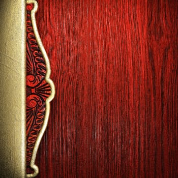 golden background made in 3D