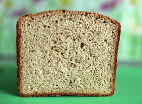 rye bread in a cut Close to,  