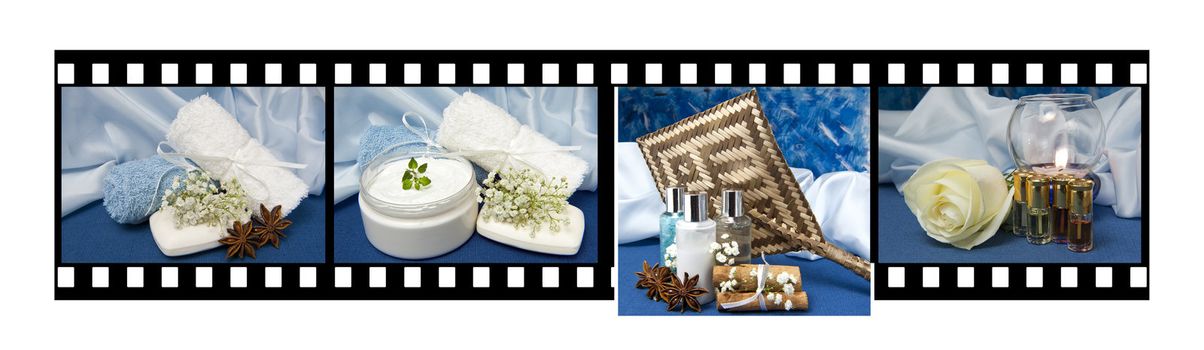 film of film of natural products for body care 