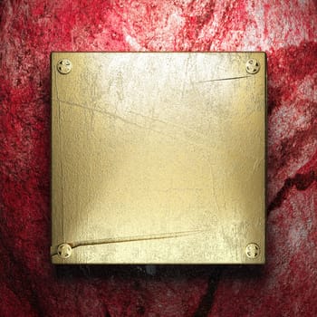 golden background made in 3D