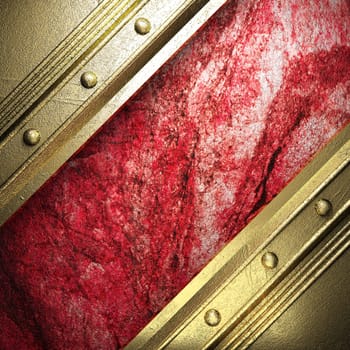 golden background made in 3D