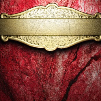 golden background made in 3D