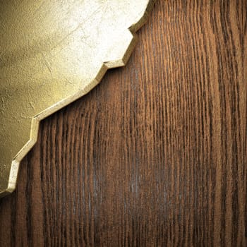 golden background made in 3D