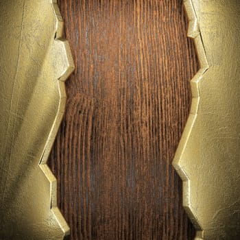 golden background made in 3D