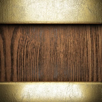 golden background made in 3D