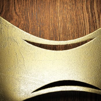 golden background made in 3D