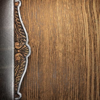 metal on wall made in 3D