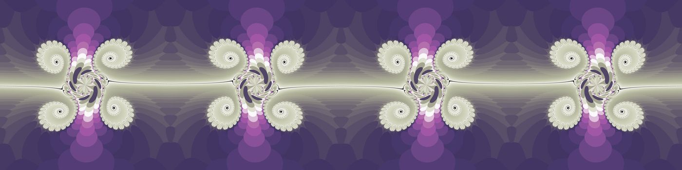 Ornament. Digital generated graphic fractal.