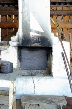 traditional old rural oven for making bread